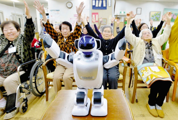 Carebots in Japan Help Solve Caregiver Shortage