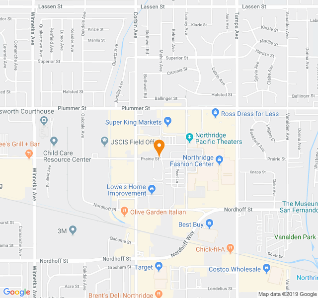 Northridge Ca Zip Code Map United States Map